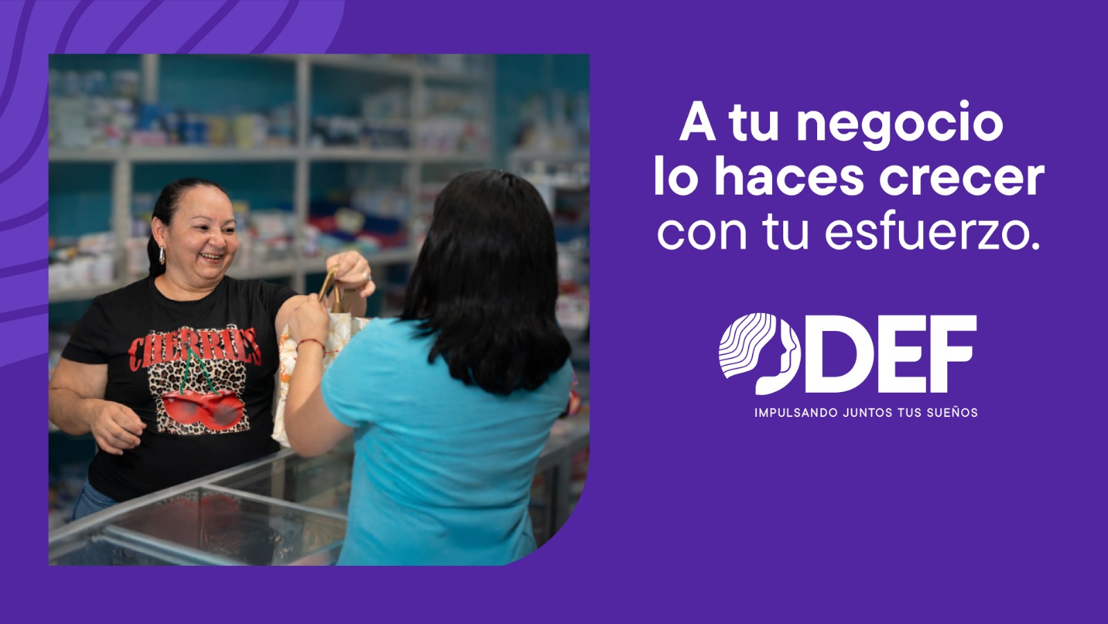 A tu negocio lo haces crecer con tu esfuerzo