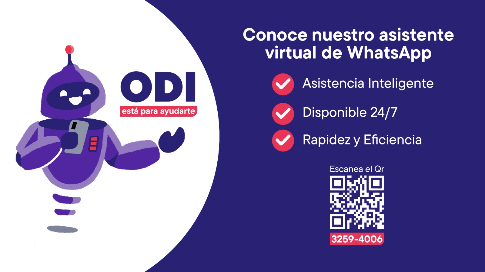 ODI está para ayudarte